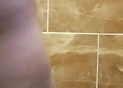 Some Scenes of Cutting Hair in the Toilet with the Door Closed