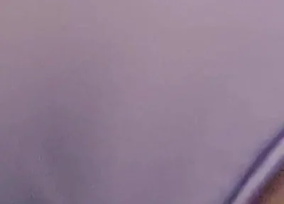 Nice Cute Ass in His New Purple Swimsuit