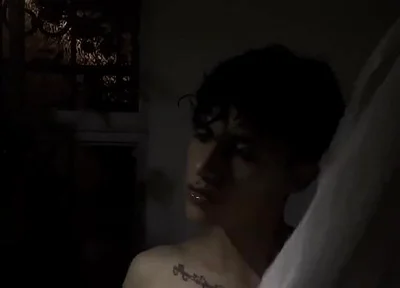 Femboy Naked and Under the Lights