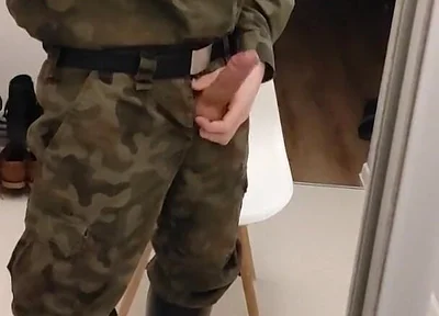 Gay Fuck Im Army Uniform
