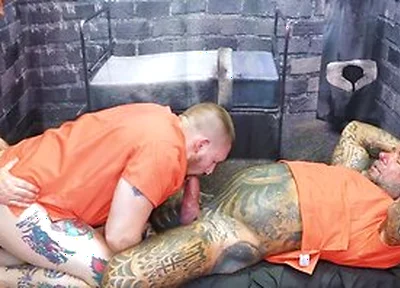 Prison Spit-roast! - Will Tantra And Masculine Jason