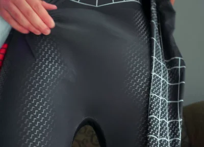Miles Morales Spider-man Cosplay Jerking off and Cumming