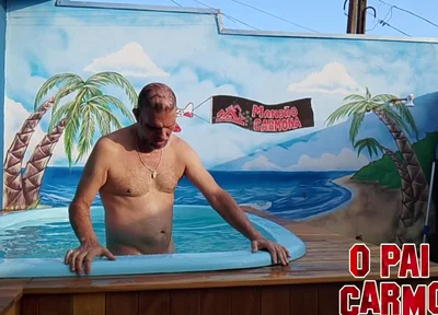 Aidocarmona Enjoying a Pool Wanting to Fuck an Ass