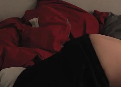 Morning Routine. Femboy Can't Help but Pillow Humping Imagining Your Tight Ass Filled with His Cum