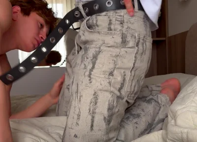 Juicy Rimming of Twink's Smooth Ass,fucked Cute Guy's Tight Ass