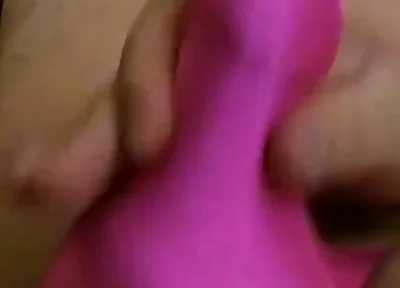 Tiny Pink Sissy Thong Bulge Play Jerk & Cum