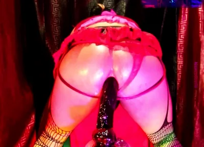 Twerking in a Miniskirt While Riding My Dildo 5