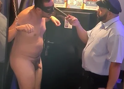 Cuffed and Tested - Bear Cop Gutpunch Session
