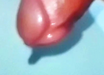 Two-hand Handjob Ends with Thick Cum Dripping in Close-up