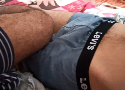Wow First Time I Touch My Stepbrother Cock Penis by Underwear