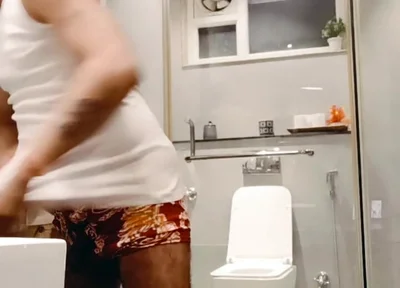 Getting Ready with My Cock Out