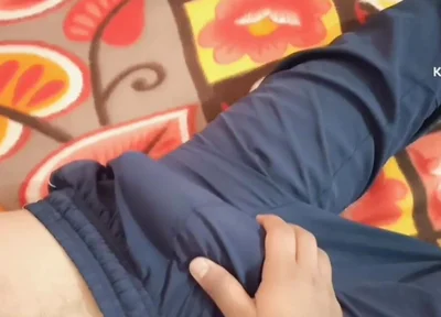 My Straight Friend Morning Wood Big Nonster Cock First Time I Give Him Handjob