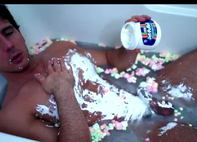 Marshmallow Bath Rub Down