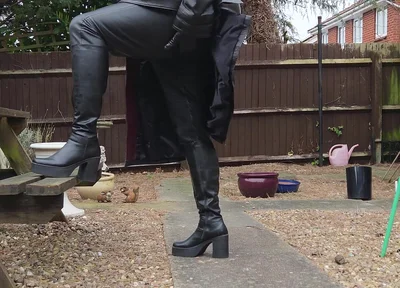 Leather Trench Coat