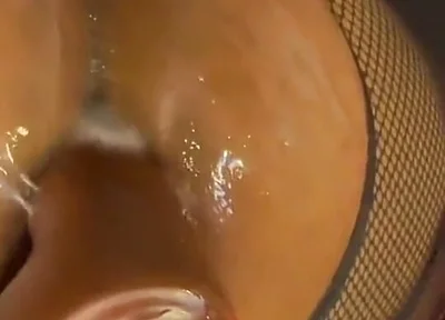 Horny Bottom Gapes Creamy Noisy Farty Hole - Hardcore Dildo Machine Fuck