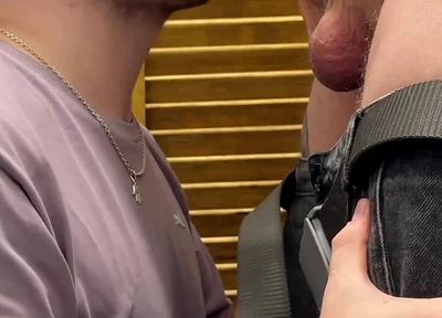 Sneaking Into a Toilet for an Orgasm in a Busy Restaurant and Almost Caught