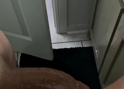 Latino Jerking His Big Uncut Dick