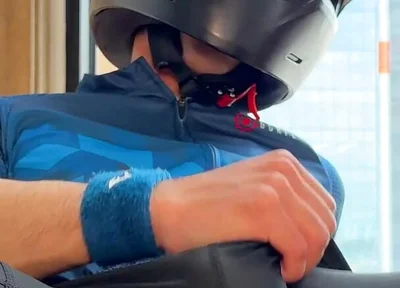 Suit Bike and Cum