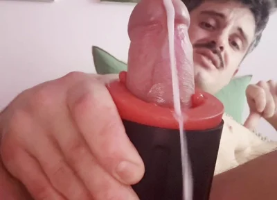 Huge Cumshot After Hours of Edging