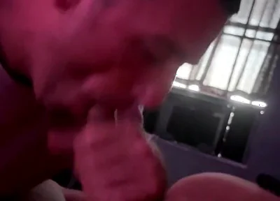 Huge Uncut Latino Dick Throat Fucking His Man