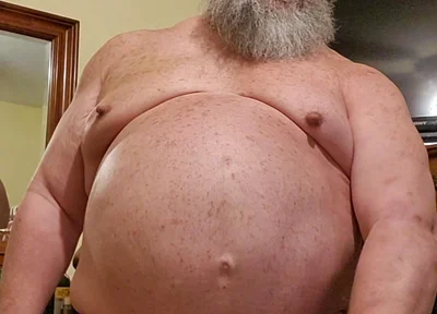 Daddy Bear Jacking His Cock