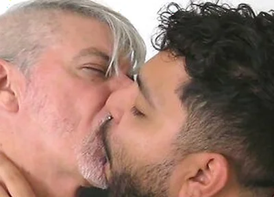 Demetri Silver Visits Richard Lennox For A Tender To Badass Deep Kissing