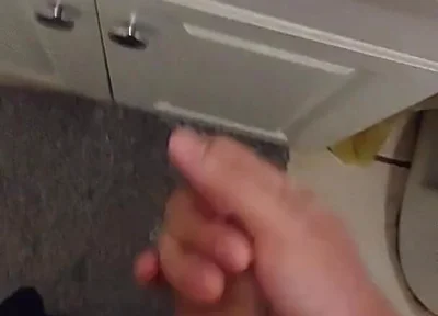 Cumming in the Bathroom