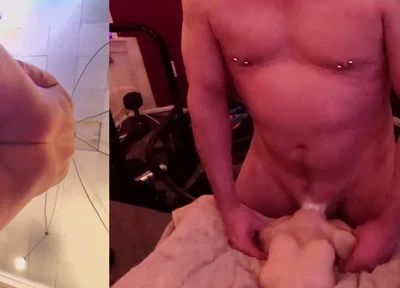 Fucking My Toy with Two Angles at the Same Time!