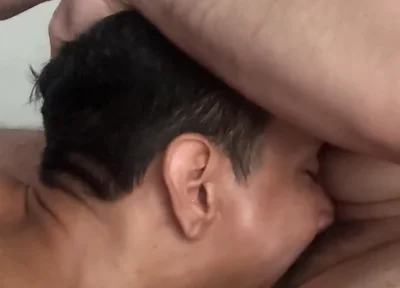 Serving Stepdaddy with His Throat