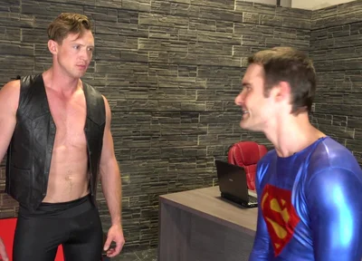 Superman Vs Alpha Stud