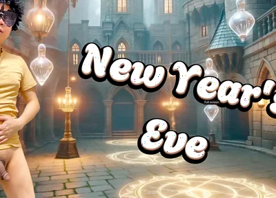 His Good Way to Start a Year with Cock in His Mouth