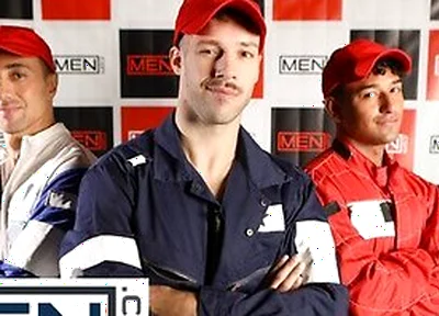 Kenzo Alvarez, Liam Alyesto And Arno Antino Race To A Steamy Anal Threesome After The Podium