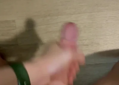 Hot 18yo Twink Destroying His Dick, Hardcore and Intensive Masturbation and Cum