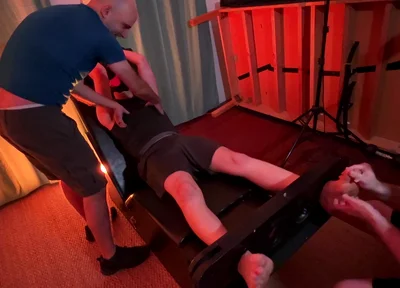 The Ticklers Come for Pup Nibbler