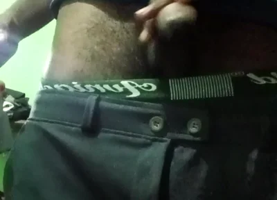 Masturbating Big Cock and Very Hard