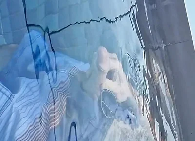 Stroking My Cock in the Pool