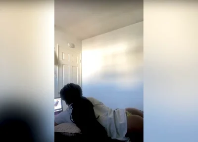 Working on a Tiny Side Project in My Wild Yellow Thong