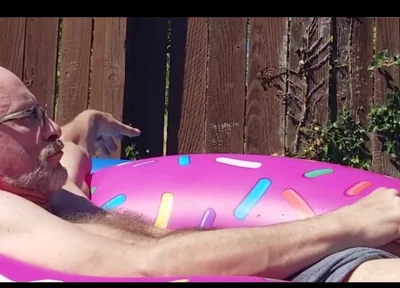 Jacking in the Pool by the Church