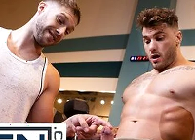 William Seeds Muscular Power Leaves Arno Antino Breathless In A Wild, Intense Gym Hookup