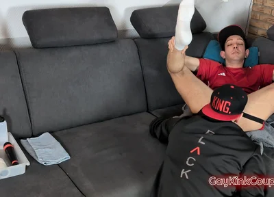 Stuffing His Ass with Several Tools