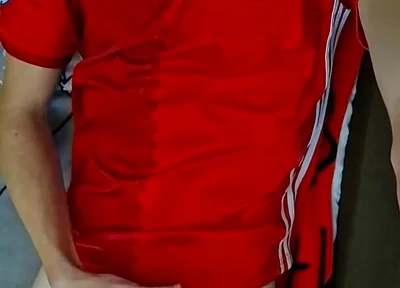Big Dick Cums on T-shirt