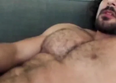 Bodybuilder with Huge Cock Jerks off and Cums for