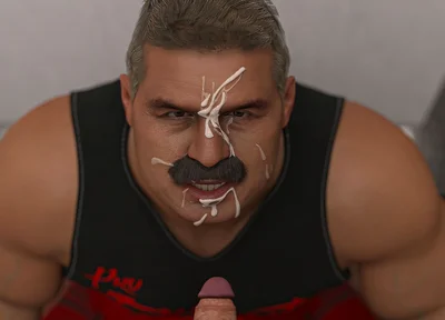 Daddy May Love - My Hairy Gym Trainer Loves Twink Cock