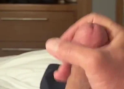 Stroke and Shoot on Belly