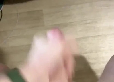 Solo Cumming. Big Load and Huge Mess