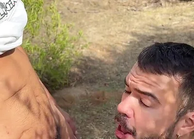 Cruising Adventures: Ep. 3, Madrid Outdoor Suck and Fuck Latino Guy and His Boyfriend