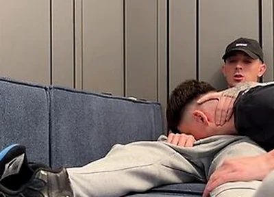 Bottom Sniffs Sweaty Socks And Gets A Creampie