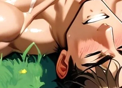 Intense Oral Sex Outdoors in the Park Garden with an Unknown Stranger From the Website.