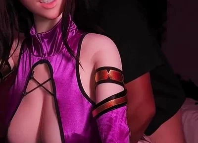 Tifa Lockhart Transforms Into Mileena From Mortal Kombat for 7th Heaven