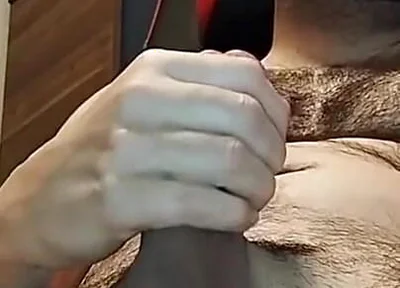 Big Cumshot on Live Stream